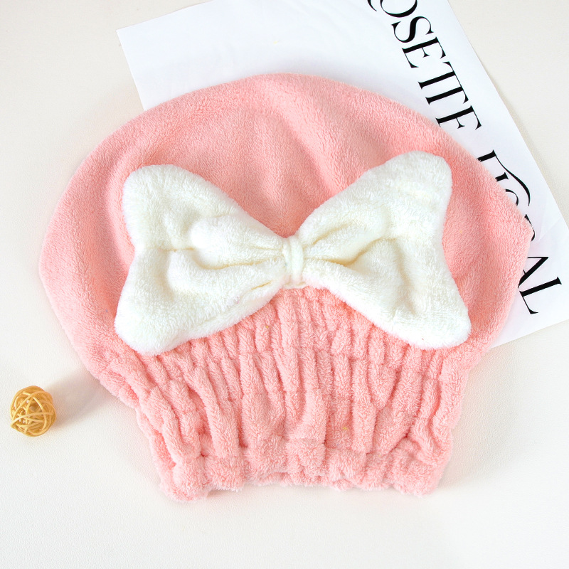 Princesa gorro de secado de cabello súper absorbente bolso de mujer pañuelo de cabeza Pelo Largo gorro de ducha champú de secado rápido Toalla de secado de cabello engrosada Toalla de pelo