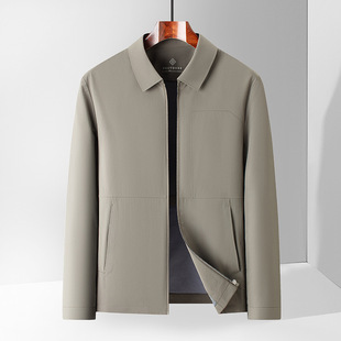 Brand Stitching Jacket Men's Casual Jacket New Arrival All-Match Fashion High-End Light Luxury Fashionable Jacket for Spring and Summer