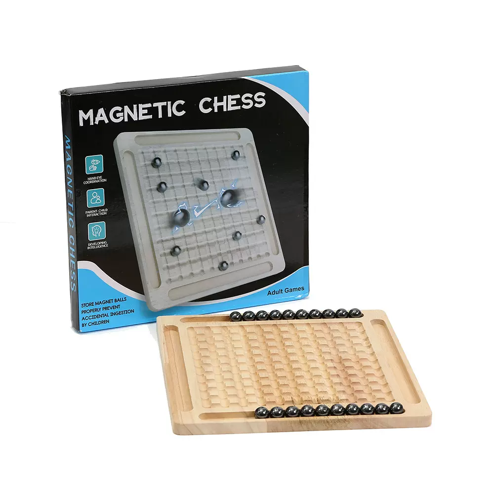 趣味磁力对战棋感应棋木质棋盘益智玩具儿童桌面游戏踩雷感应棋