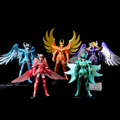 5 聖闘士星ロストフィギュアペガサス妖精座ライオンフィギュア聖闘士星フィギュア装飾モデル
