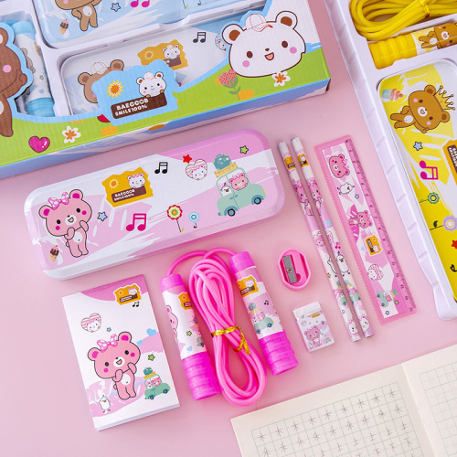 Creative Children's Stationery Set for Primary School Students Back to School Season Stationery Pack Gifts Kindergarten Prizes