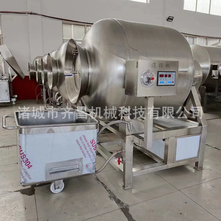肉串腌制机 不锈钢腌肉设备 鸡肉腌制滚揉机 金针菇拌料腌制机