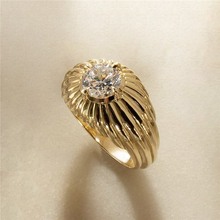 �͹ſ���Ů��18k�S���ָ�ʯ�Ƕ�r��ָ�h���������Ů����Ʒ
