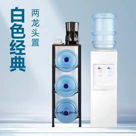 跨境饮用水桶架子带木板桶装水置物架铁艺金属办公室收纳架居家