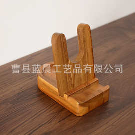 厨房桌面木质锅盖架可拆卸实木汤勺置物架居家木制锅盖勺子置物架
