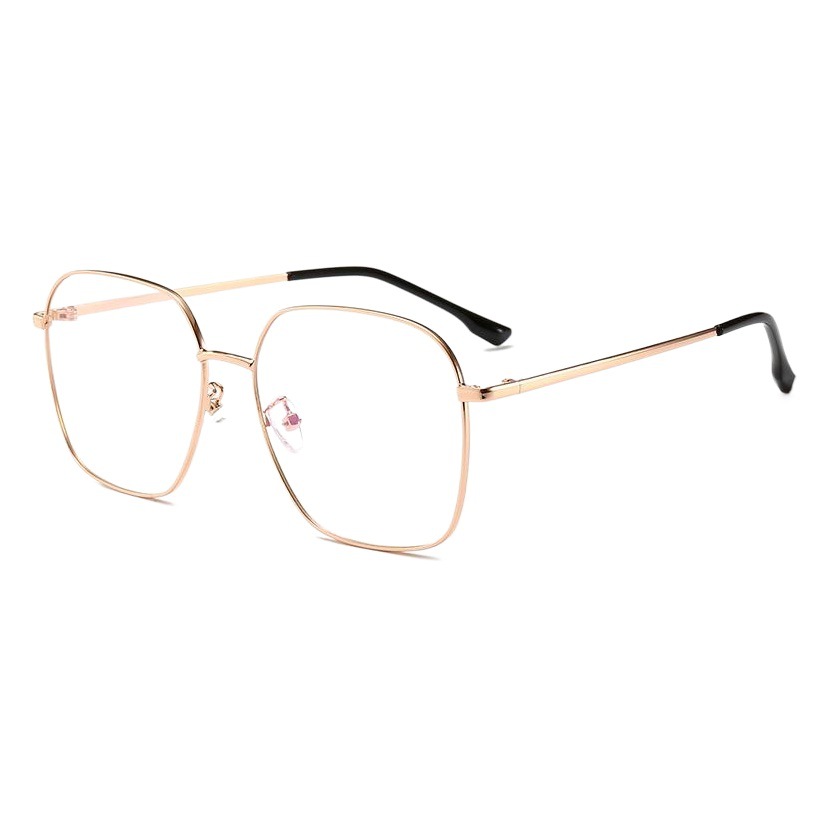 Celebridad popular estilo de celebridad elegante Marco de moda para hombres y mujeres gafas marco simple decorativo cara redonda adelgazante Marco de gafas pequeñas