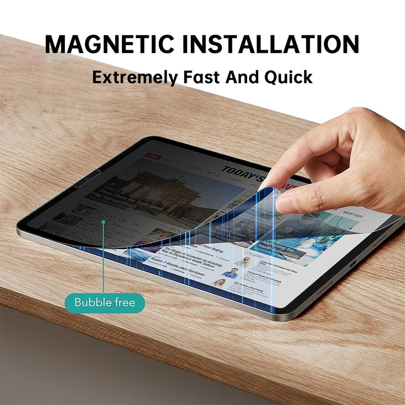Suitable for iPad 13inch Magnetic Privacy Protection Film, 26 Types of M5 Privacy Protection Film, Pro11 Paper-Like Privacy Screen Film