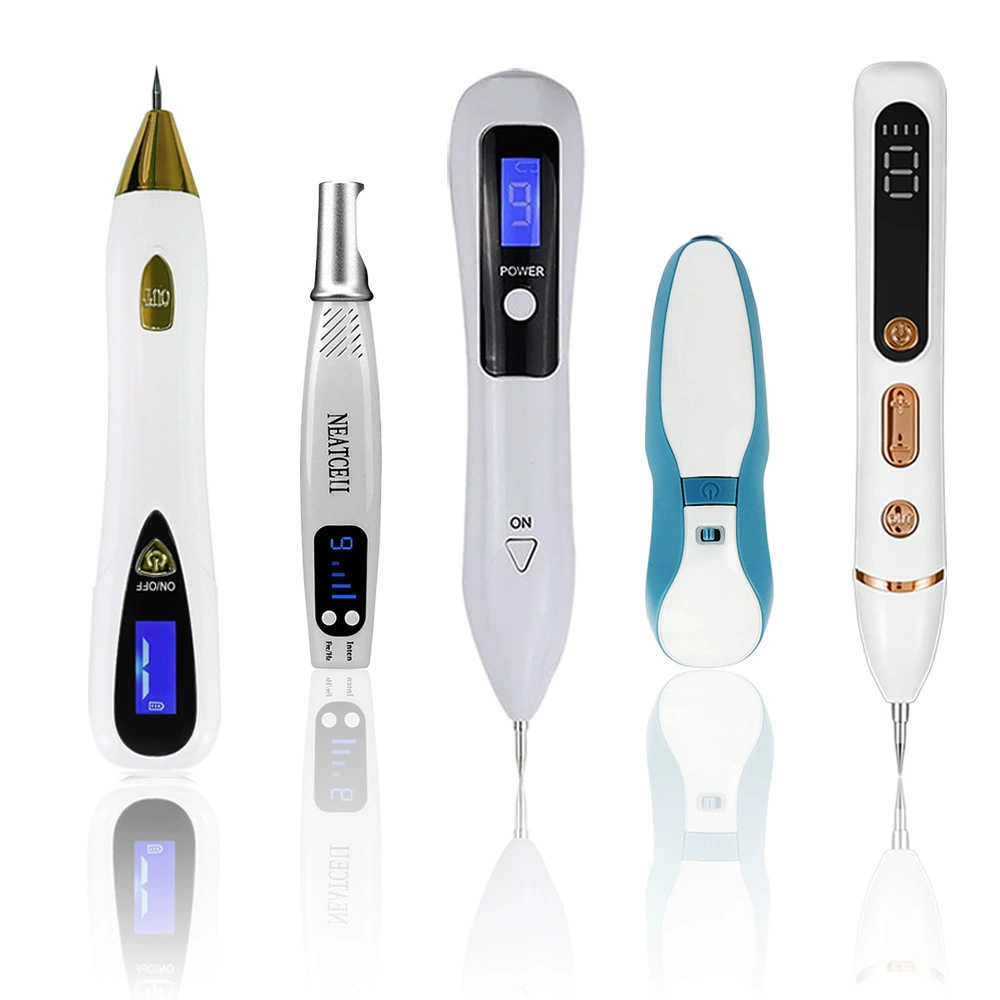 Портативный аппарат для удаления родинок с девятью регулируемыми уровнями, косметическое оборудование, ручка для удаления родинок на лице, трансграничный аппарат для удаления родинок, от производителя.