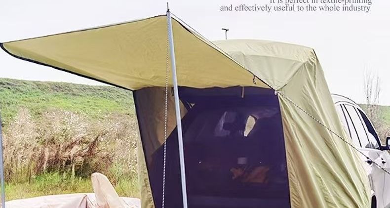 Direct from the manufacturer: Thickened, sun-proof, portable car tail tent, canopy, trunk camping outdoor tent, travel car tail tent