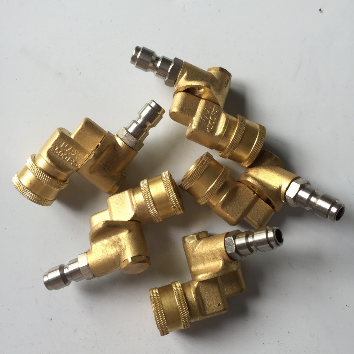 跨境专供供应高压清洗机配件 多位旋转快接头转换接头耐用商用