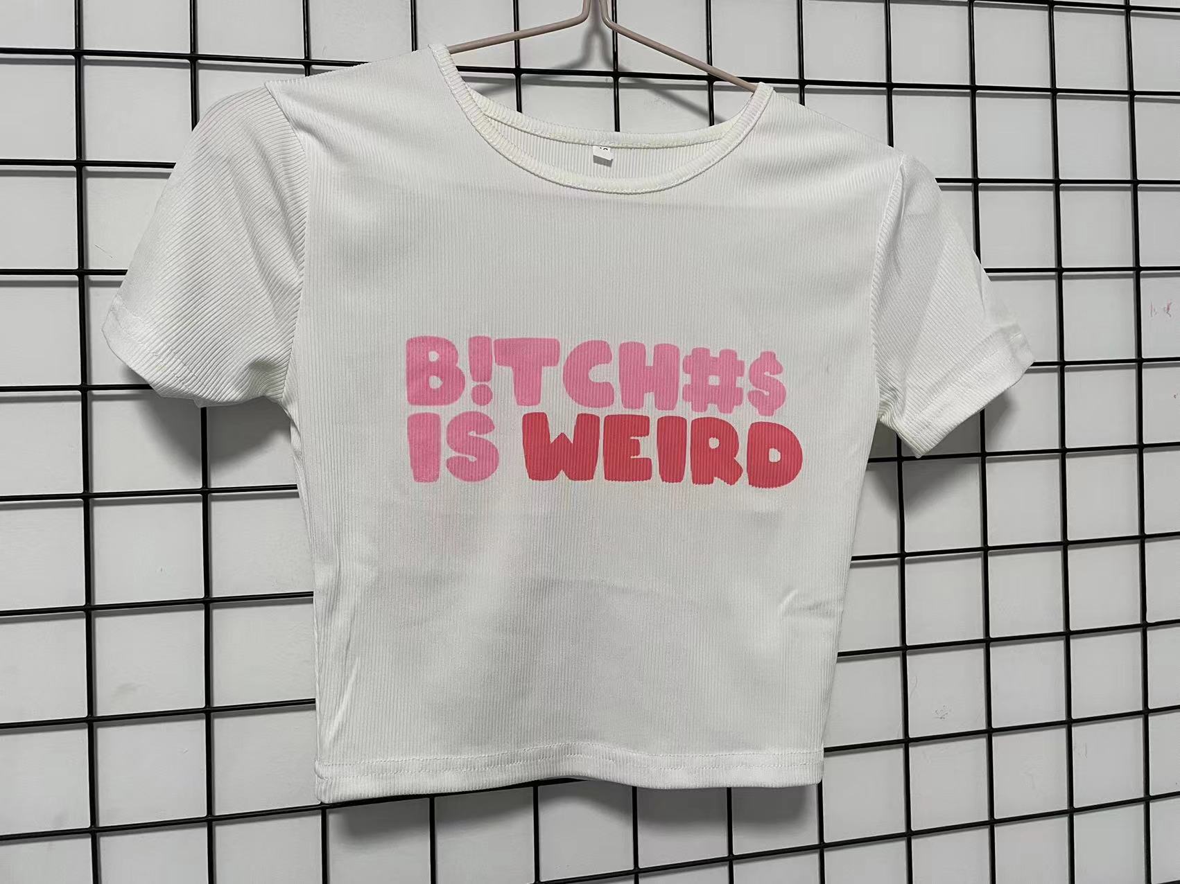 T-shirt top a maniche corte moda casual da donna_voghion.com