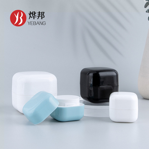  New Cream Box Bottle 20g 30g 50ml 100g Macaron Sifang Cosmetic Cream Sub-Bottle