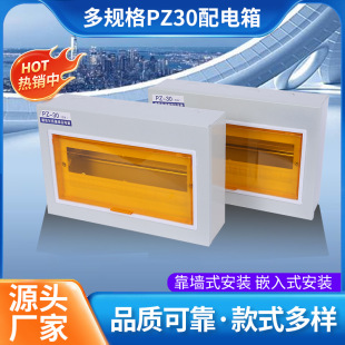 Pz30 Distribution Box Concealed and Surface-Mounted Enclosure Circuit Box Air Switch Meter Box Distribution Cabinet Surface-Mounted Distribution Box