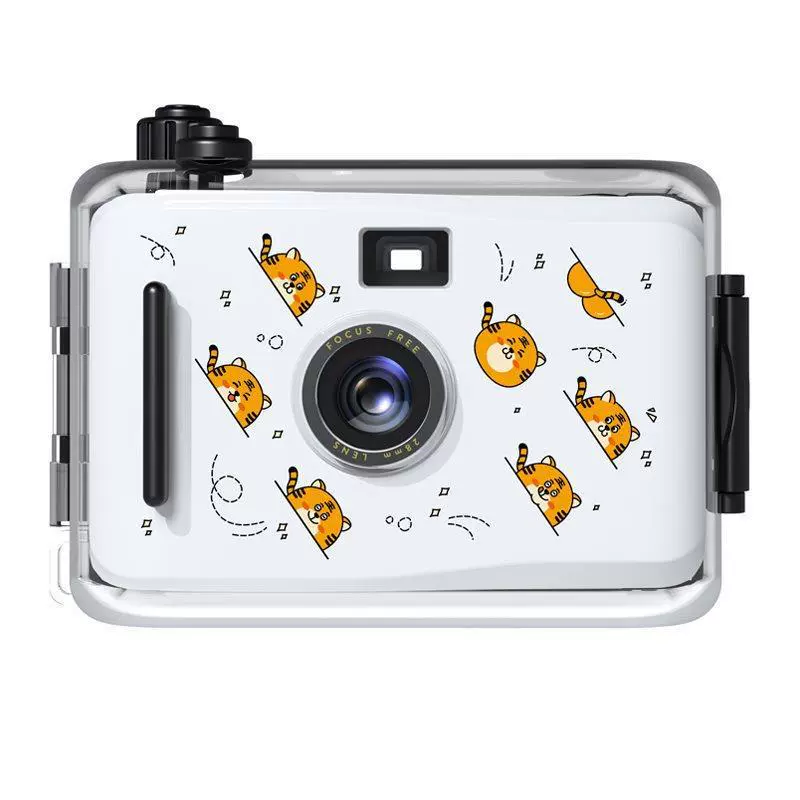Camera Polaroid compact retro waterproof, for students — birthday gift, multiple character designs