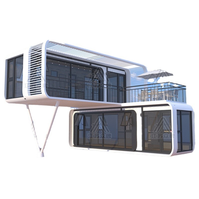 Casa móvil exterior de doble capa con forma de manzana, alojamiento tipo cápsula espacial, casa de huéspedes, terraza acristalada de hotel, mismo modelo que se utiliza en lugares escénicos.