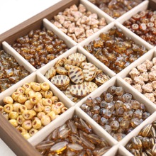 【美拉德】毕加索色系 捷克琉璃珠diy手作串珠玻璃珠材料配件散珠