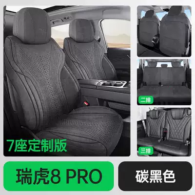 Modelə uyğun (Original) oturacaq örtükləri — PRO special car seat cushion, suitable - carbon-black-seven-seater-standard-version-note-the-model-year