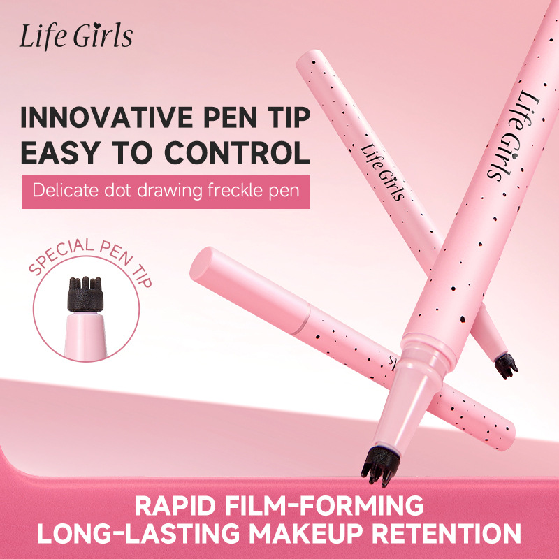 Life Girls simulación natural de pecas lápiz impermeable color natural sin manchas lápiz de maquillaje transfronterizo
