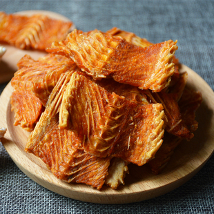 魚骨酥嘎嘣脆香酥魚排即食烤魚骨深海酥脆魚骨粒休閑海味零食小吃