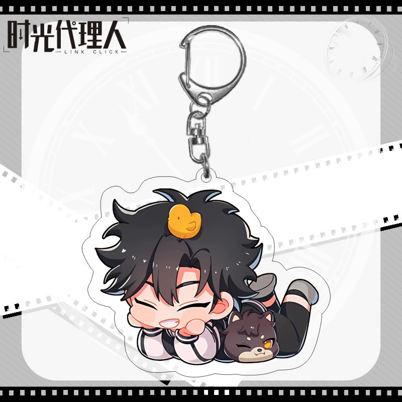 Cartoon acrylic double-sided pendant, keychain
