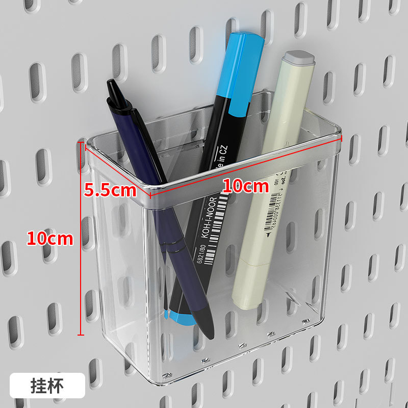 투명한 교수형 컵