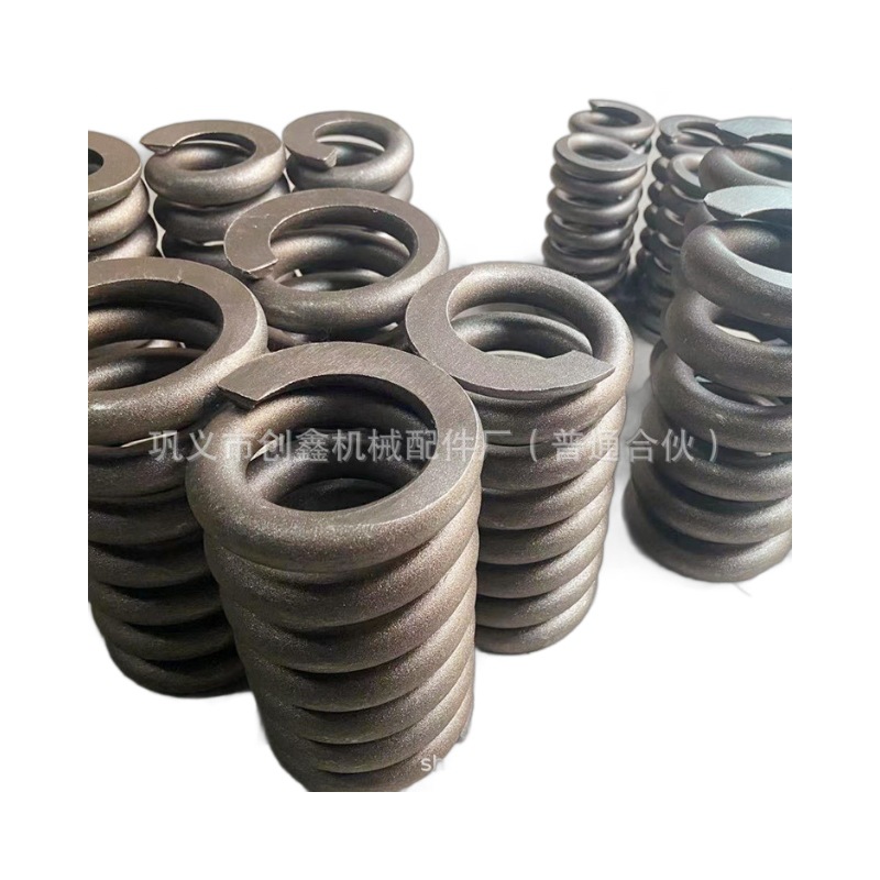 制作矿山弹簧、矿机用弹簧、大弹簧、弹簧制做厂家、出口