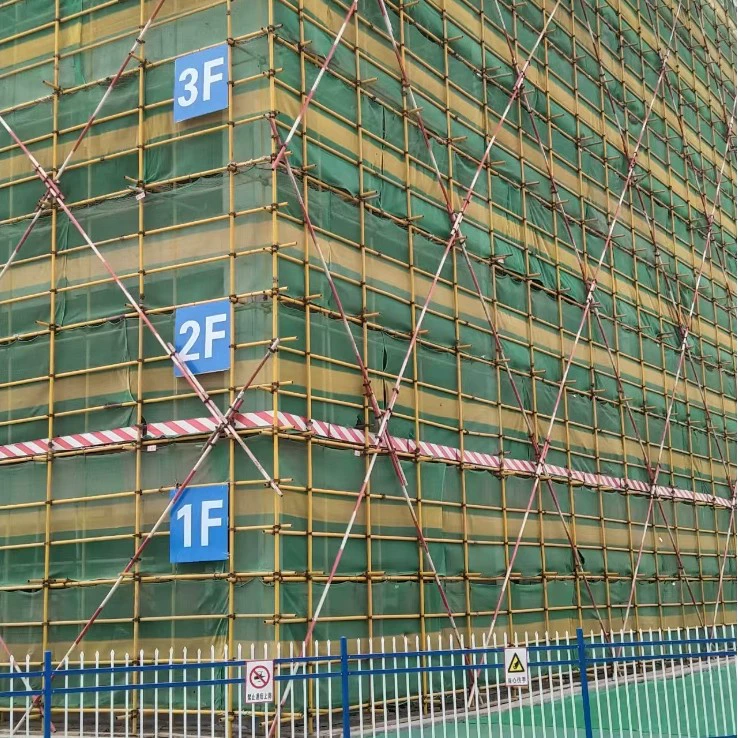 Строительная сетка для защиты от падения, огнестойкая, солнцезащитная, плотная сетка безопасности, зеленая пылезащитная сетка, защитная сетка