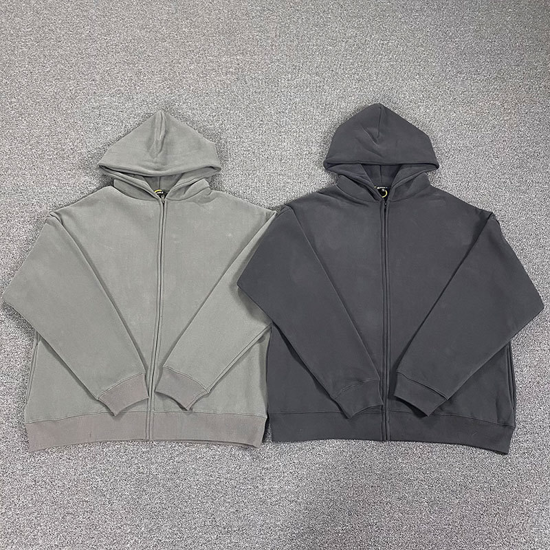 KANYE Kanye Coconut SEASON6 fleece-lined Zipper Cardigan Ouyang Nana Same Hooded High Street FO G Wei KANYE Kanye Coconut SEASON6 fleece-lined Zipper Cardigan Ouyang Nana Same Hooded High Street FO G Wei