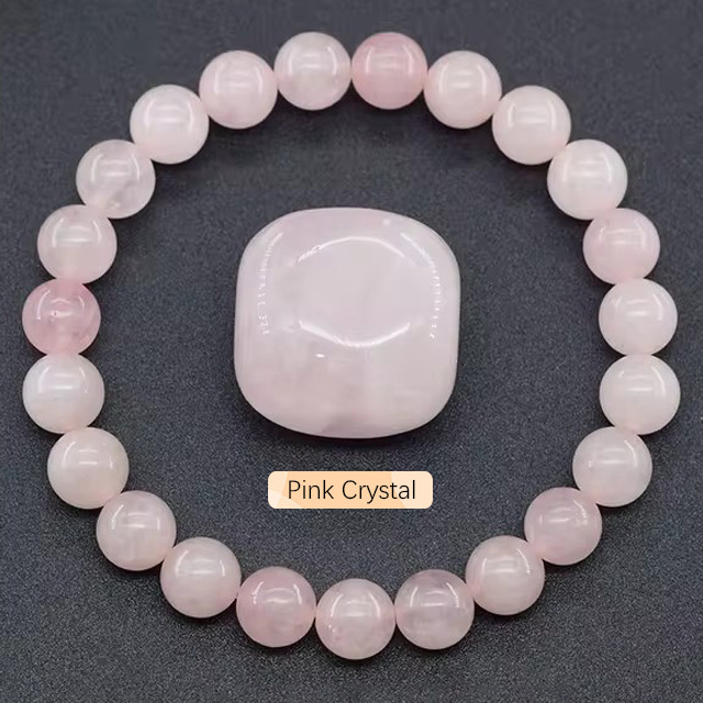 SHINE/TEMUクロスボーダー天然石瑪瑙水晶ビーズブレスレット燐灰石ラピスラズリブレスレット男女手飾り