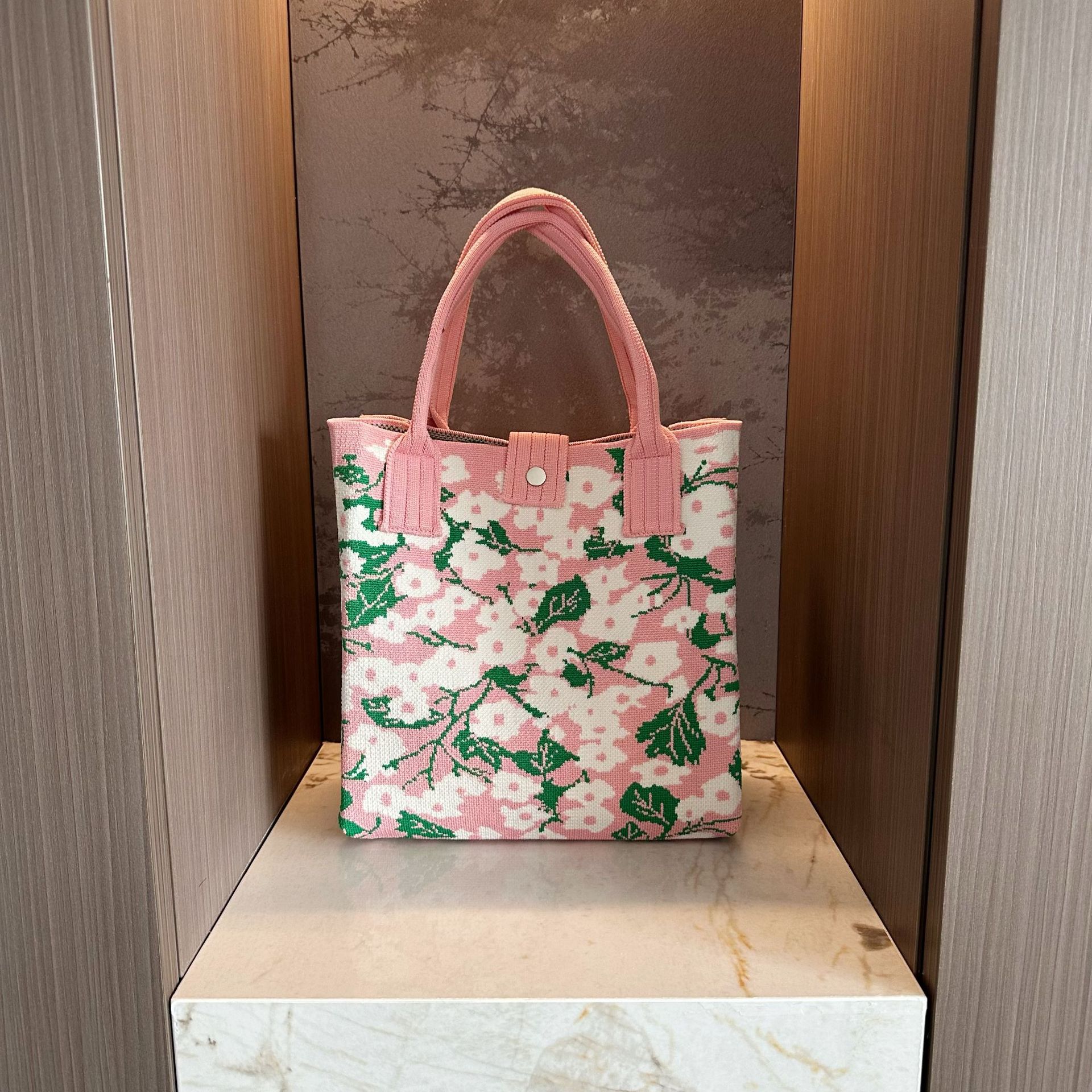 Catuones lindas bolsas de punto bolsas de almacenamiento de viaje pequeño portátil hombro único oblicuo bolsas de teléfono móvil bolsas de mano de mujer versátiles