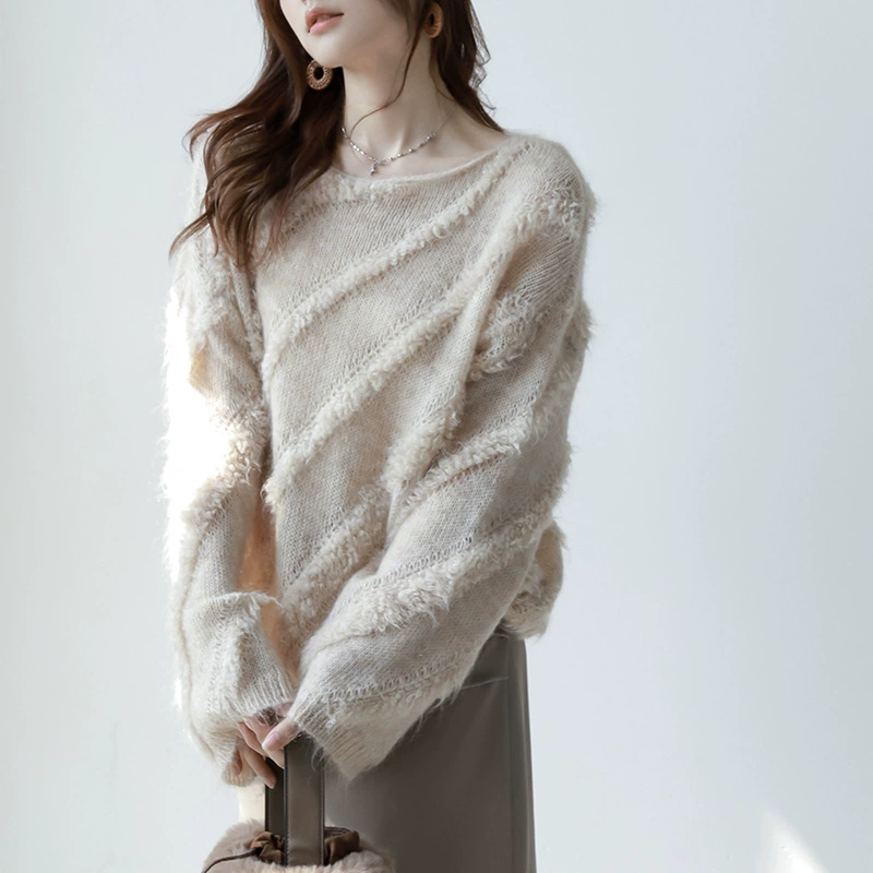 Autumn knitted sweater