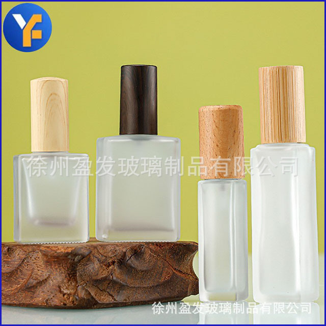 すりガラス香水瓶3ml 5ml 10ml 20ml木蓋香水分注瓶香水スプレー瓶|undefined