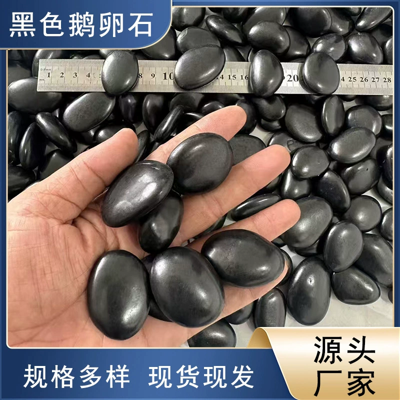 Черный булыжник эссенция гусиных яиц Двор вымощен