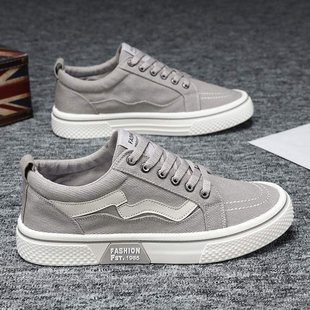 46 Extra Large Size Canvas Men's Shoes 2025 Spring New Trendy Shoes Breathable Casual Shoes Men's Sports Sneakers White Shoes