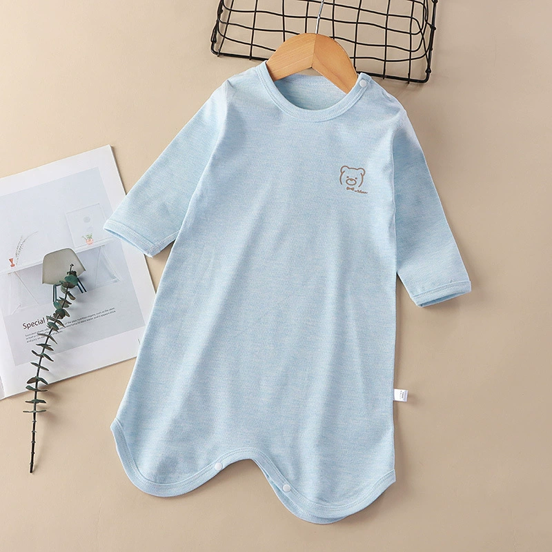 Весенняя детская одежда хлопок без костей новорожденный комбинезон детский халат пижама спальный мешок для детей с кондиционером