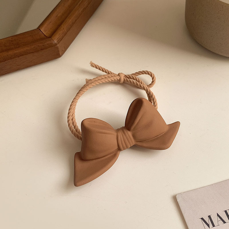 Otoño e Invierno luz de lujo cuerda de pelo lazo banda de goma de pelo de temperamento simple banda de pelo de alta elástico durable para niños accesorios de pelo cuerda de pelo