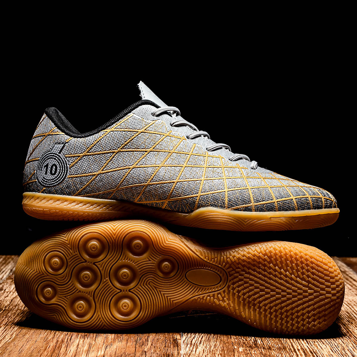 Fotballsko med lavt snitt og knuste negler, profesjonelle treningssko for barn og voksne, størrelse 47, store fotballsko_voghion.com