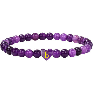 2024�羳���u��Ȼ6mm�Ͼ�26��ĸ������� DIY���ĵ����ִ��Ʒ