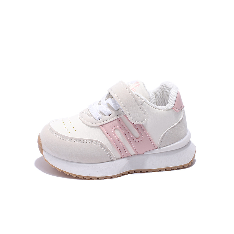 2025 primavera y otoño nuevos zapatos deportivos para niños zapatos de soltero para niñas zapatos de suela suave zapatos de bebé antideslizantes zapatos de running para niños