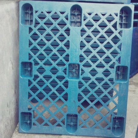 1210网格九脚轻型托盘/塑料垫仓板/踮脚板1200*1000*140/7KG