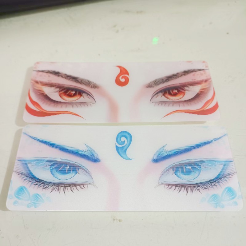 멋지고 변화무쌍한 카드 2장 [눈]