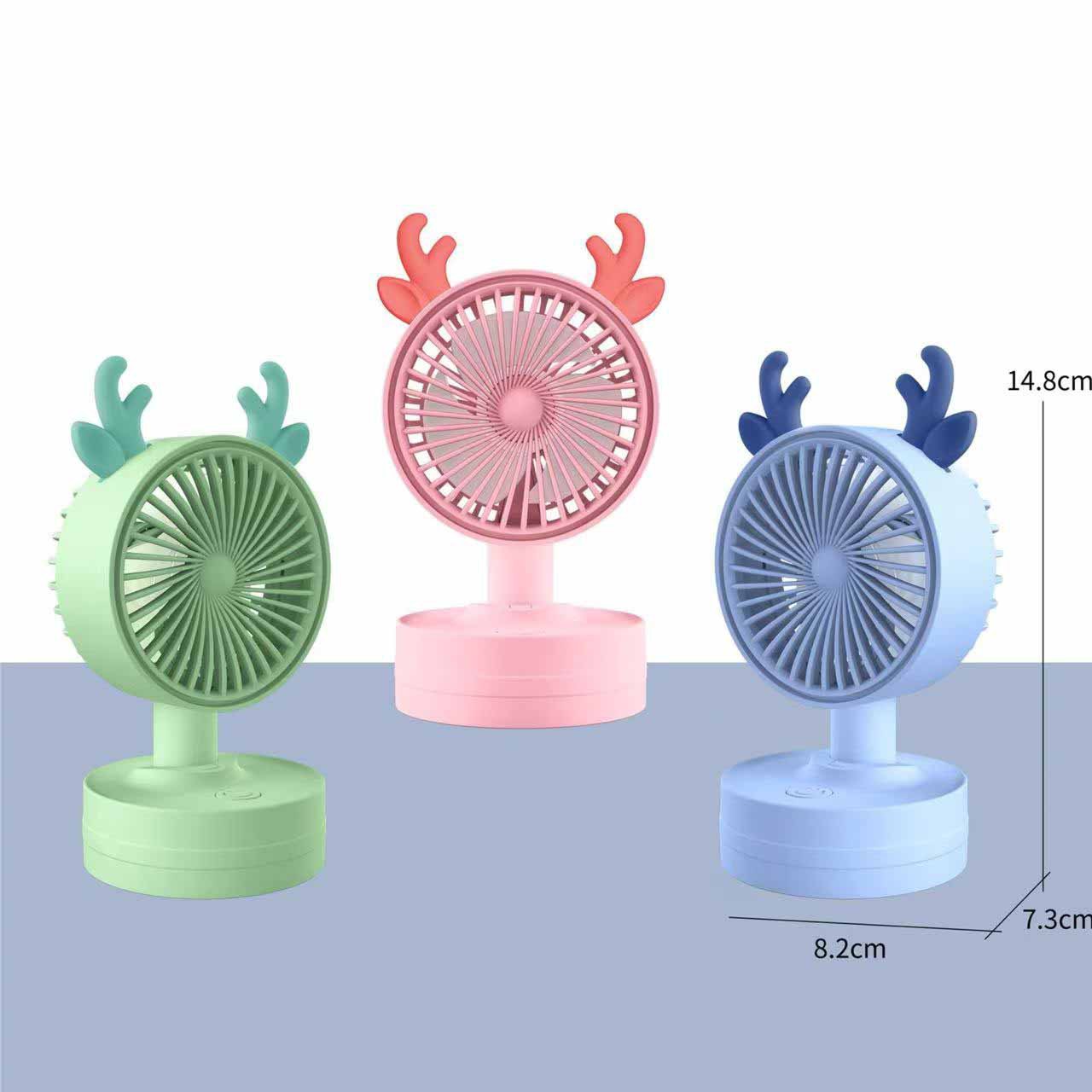 Handheld air fan for students