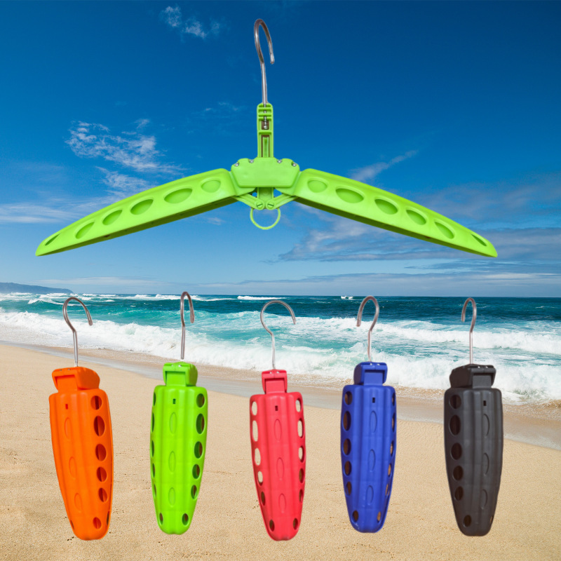 Amazon-percha para ropa de buceo, percha para traje de neopreno, percha para ropa multifuncional gruesa, plegable, de secado rápido, fabricante de perchas para ropa