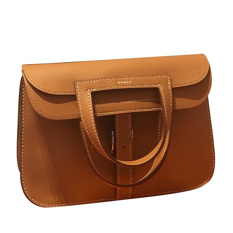 Venta directa de la fábrica 2024 nuevo maletín de cuero de vaca con patrón de litchi en la primera capa de primavera y verano, bolso de mujer con cuero de vaca en un hombro