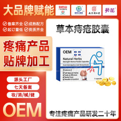 国境を越えたサプライチェーン会社 OEM オリジナルブランド ハーブ痔カプセル 痛み製品 ブランド OEM カスタマイズ工場