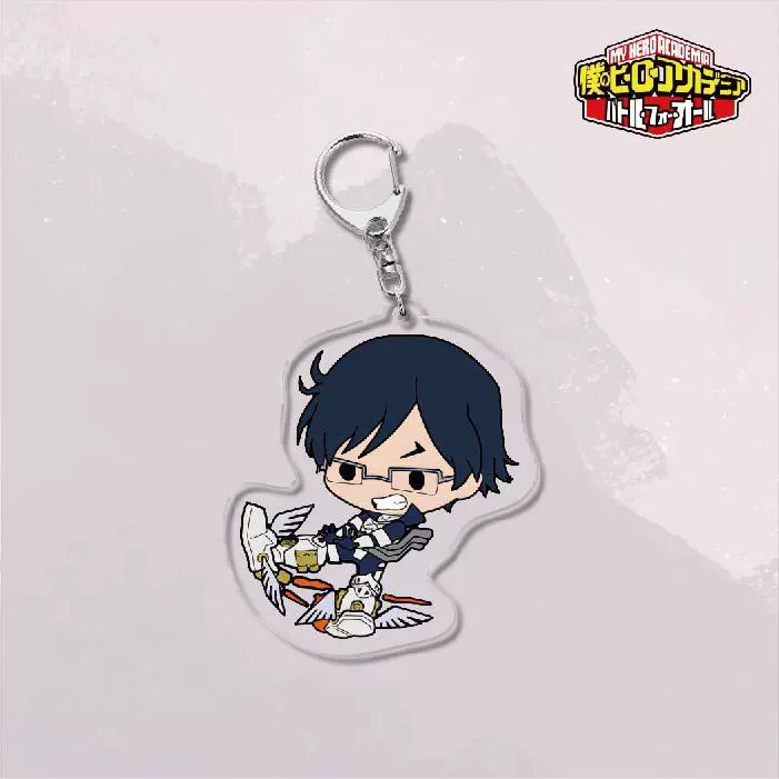 acrylic keychain, heroes, creative jewelry, Birthday gift