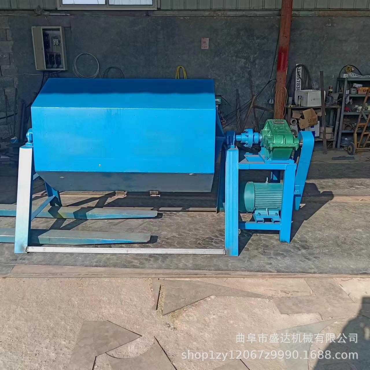 1000升六角滚筒研磨机聚氨酯内衬滚筒研磨机金属物料洗钉机图片