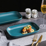 Retro Mo Green Ceramics Tableware Home Fang Panh Phnom Классическая креативная западная Niu Euk Panxi Panshi Shi Panpan