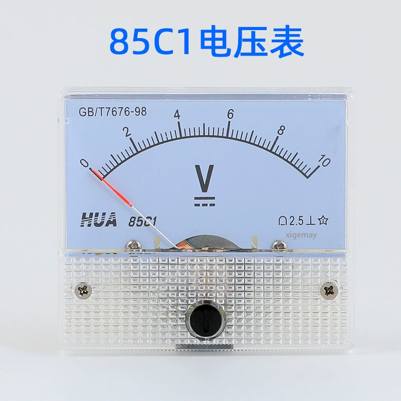 85C1 Указатель DC Вольтметр 5V 10V 20V 50V 100V 250V 450V Вольтметр