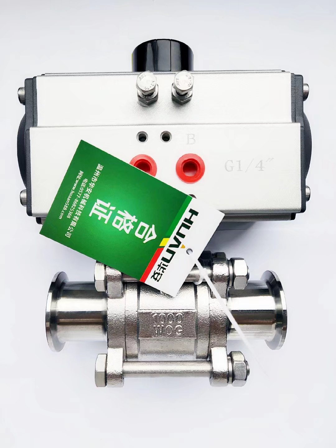 气动手动耐蒸汽快装球阀 GMP快装 卡箍耐蒸汽球阀 三片式全包球阀